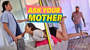 Lust Crazed MILF Chloe Amour Stuck and Wants Two Cocks