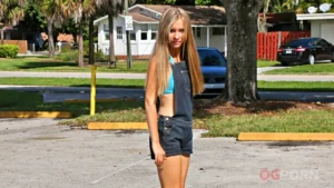 Tiny Teen Takes a Tumble