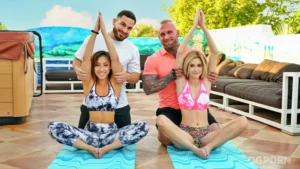 Yoga Stepdaddy Swap by Alicia Williams and Kira Perez
